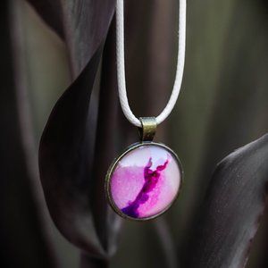 Round Pendant Necklace